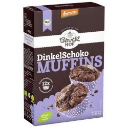 Dinkel-Schoko Muffins - Bio-Backmischung (Bauckhof)