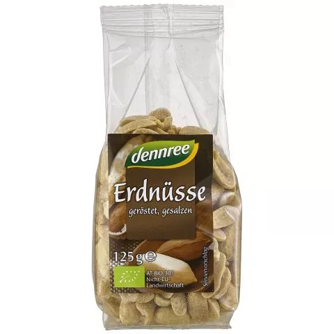 Erdnsse, gerstet und gesalzen (dennree)