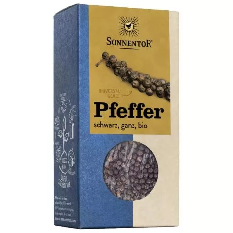 Pfeffer schwarz, ganz (Sonnentor)