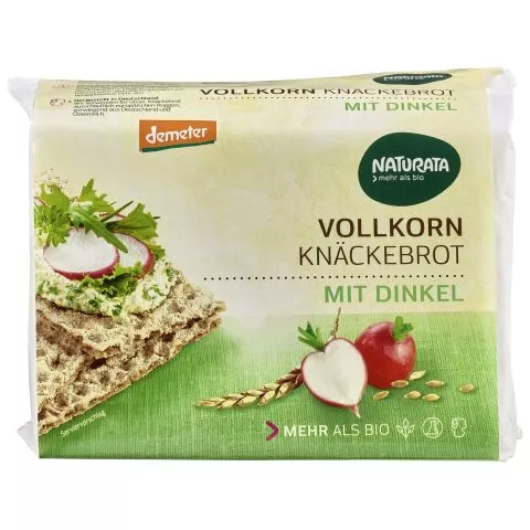 Vollkorn-Knckebrot mit Dinkel (Naturata)