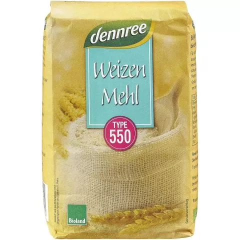 Weizenmehl Typ 550 (Dennree)