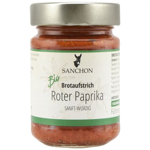 Roter Paprika - wrziger Brotaufstrich (Sanchon)