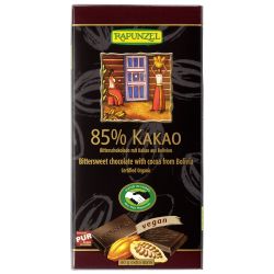 Bitterschokolade 85% Kakao (Rapunzel)