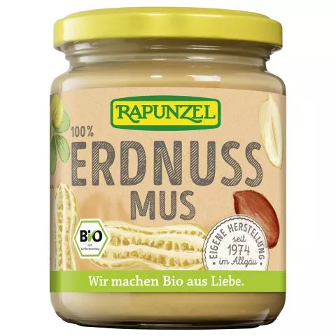 Erdnussmus fein (Rapunzel)