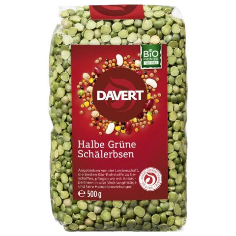 Halbe grne Erbsen (Davert)