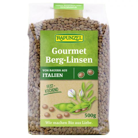 Gourmet Berg-Linsen braun - RAW (Rapunzel)