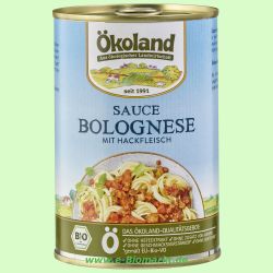 Sauce Bolognese mit Hackfleisch (Ökoland)