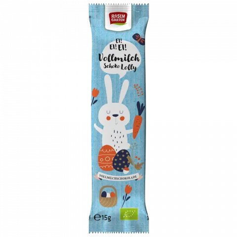 Schoko-Lolly Hase, Vollmilch (Rosengarten)