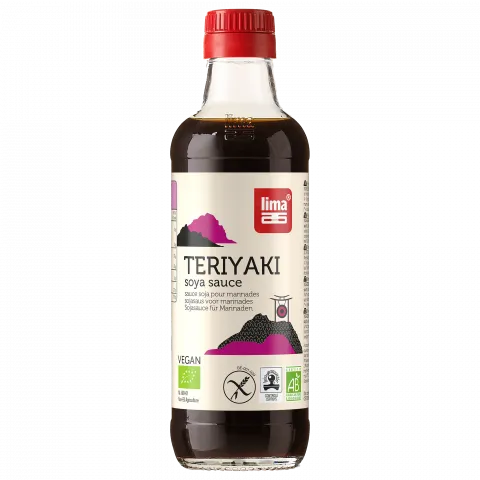 Teriyaki, se Sojasauce (Lima)