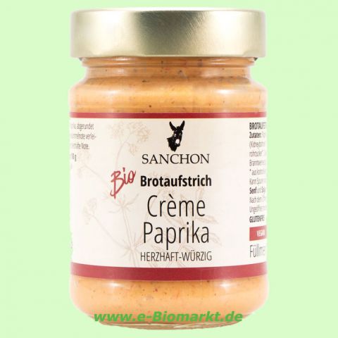 Brotaufstrich Crme Paprika (Sanchon)