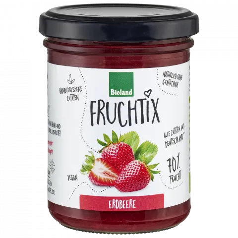 Fruchtix Erdbeer Fruchtaufstrich (Biohof Seemann)