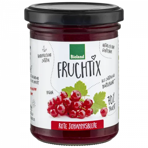 Fruchtix rote Johannisbeere Fruchtaufstrich (Biohof Seemann)