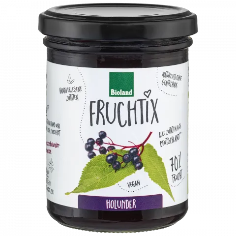 Fruchtix Holunder Fruchtaufstrich (Biohof Seemann)