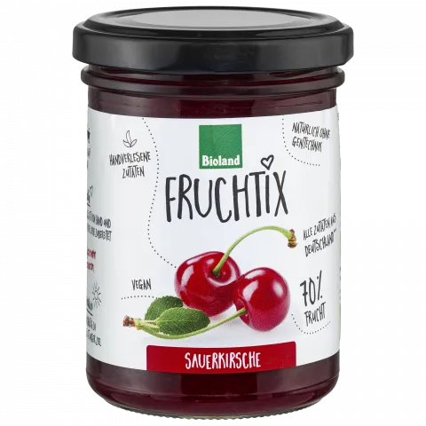 Fruchtix Sauerkirsch Fruchtaufstrich (Biohof Seemann)