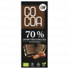 Zartbitter 70% mit Pekan (Cocoa)