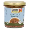 Rindfleisch in Brühe, 18% Rindfleisch (Ökoland)