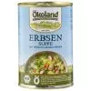 Erbsensuppe mit Würstchenscheiben (Ökoland)