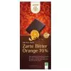 Grand Noir Bio Orange Bitterschokolade, 70% Kakao (Gepa)
