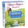 Knusperbrot Buchweizen ohne Salz, glutenfrei (Blumenbrot)