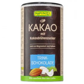 Kakao mit Kokosbltenzucker - Trinkschokolade (Rapunzel)