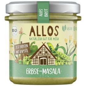 Aufs Brot Erbse Masala (Allos)