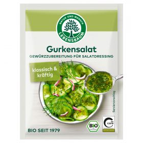 Gurken-Salat - Zubereitung fr Salatsauce (Lebensbaum)