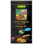 Bitterschokolade 90% Kakao mit Kokosblütenzucker HIH (Rapunzel)