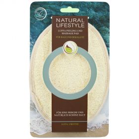 Luffa Peeling und Massage Pad - ca. 13x18 cm (Nature & Life)