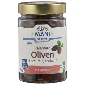 Kalamata Oliven entsteint al naturale - RAW (Mani Bluel)