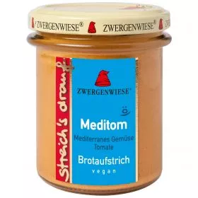 streich`s drauf Meditom - Vegetarischer Brotaufstrich (Zwergenwiese)
