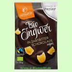 Ingwer in Zartbitter-Schokolade (Landgarten)