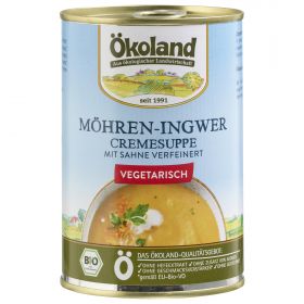 Mhren-Ingwer Cremesuppe, hefefrei, vegetarisch (koland)