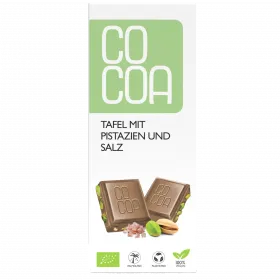 Tafel mit Pistazien und Salz (Cocoa)