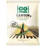 Canyon Chips dill & chive - Kartoffelchips mit Dill und Knoblauch (Go Pure)