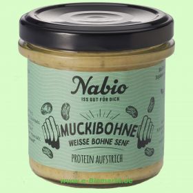 Muckibohne - Weisse Bohne Senf Protein-Aufstrich (NAbio)