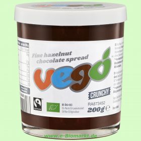 Fine Hazelnut Chocolate Spread crunchy - Nuss-Nougat-Creme (vego)