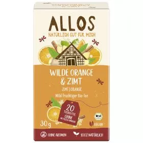 Wilde Orange und Zimt Bio-Krutertee (Allos)