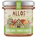 Linsen-Aufstrich Grüne Linse Tomate Karotte (Allos)