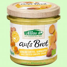 Aufs Brot Skartoffel Kurkuma - Pflanzlicher Brotaufstrich (Allos)