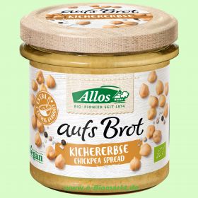 Aufs Brot Kichererbse - Pflanzlicher Brotaufstrich (Allos)