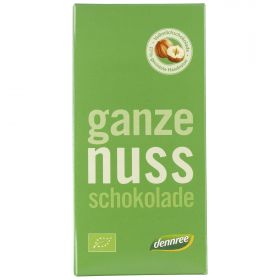 Vollmilchschokolade mit ganzen Haselnssen (dennree)