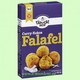 Falafelmischung Curry Kokos, glutenfrei (Bauck Hof)