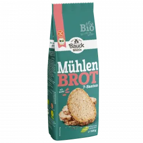 Mhlenbrot 7 Saaten, glutenfrei - Bio-Brotbackmischung (Bauck Hof)
