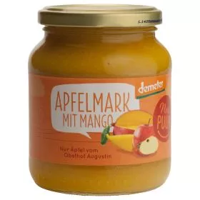 Apfelmark ungest mit Mango DEMETER (Nur Puur)