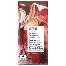 Zartbitterschokolade Gebrannte Mandel (Vivani)
