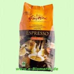 Espresso, ganze Bohne (Gustoni)