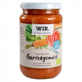 Tomatensauce Gartengem�se und Kr�uter Demeter (WIR. Bio Power Bodensee)