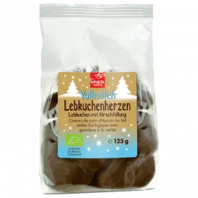 Lebkuchenherzen Vollmilch gefllt, Kirsche (linea natura)