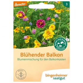 Blumenmischung Blhender Balkon (Bingenheimer Saatgut)