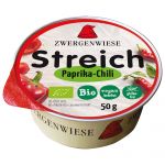 Paprika-Chili Streich - vegetarischer Brotaufstrich (Zwergenwiese)